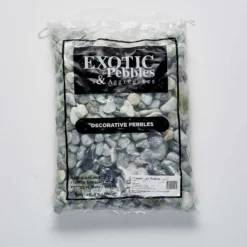 Exotic Pebbles & Aggregates Jade Stone Deco Pebbles 20 Lb