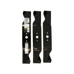 MTD Genuine Parts 54 In. 2-in-1 Mower Blade Set For Riding Mowers 3 Pk