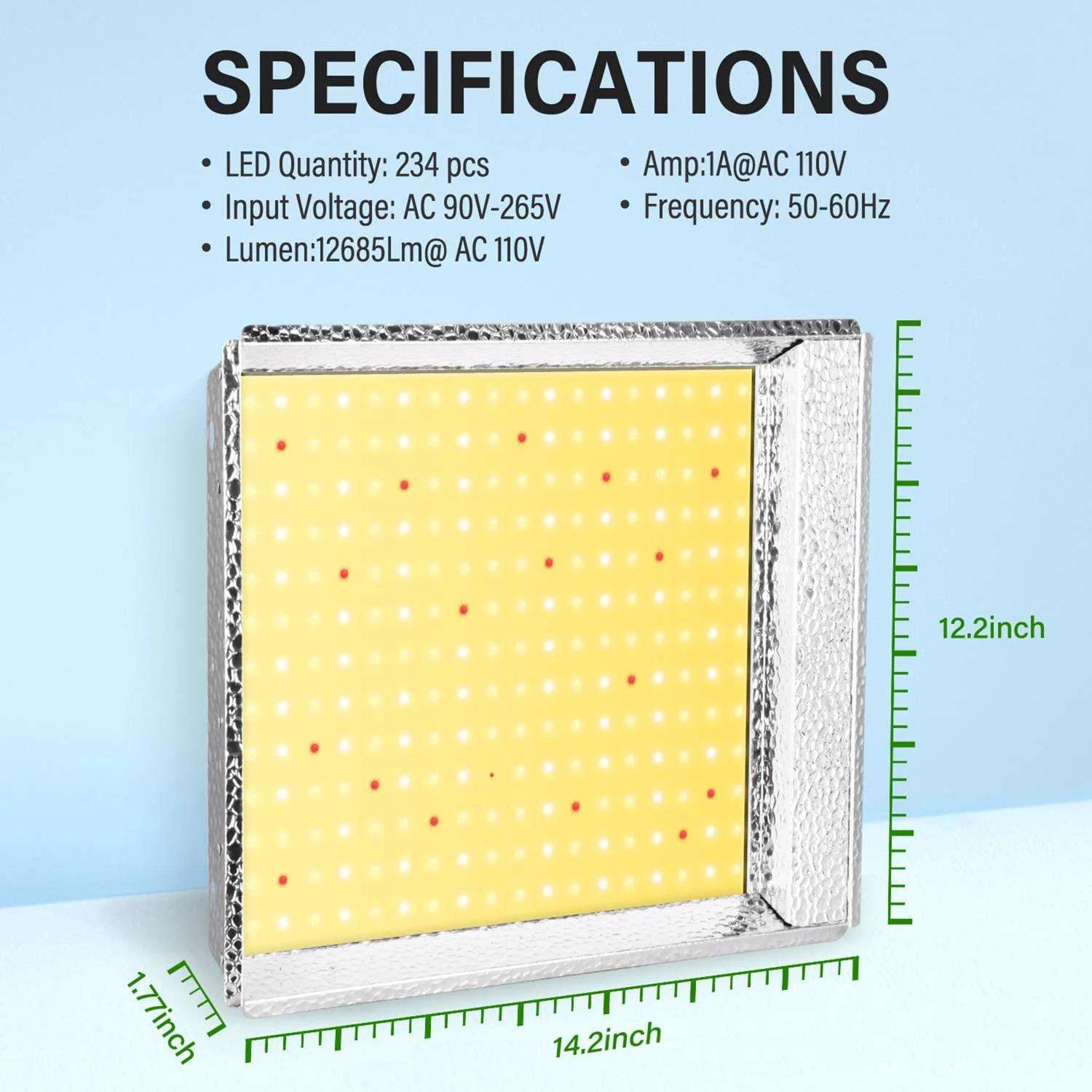 IPower Hydroponic Grow Light Kit 600 W - Image 6