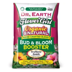 Dr. Earth Flower Girl Organic Granules Hibiscus, Citrus Plant Food 12 Lb