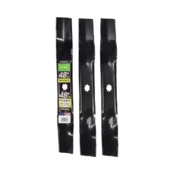 MaxPower 48 In. 3-in-1 Mower Blade Set For Riding Mowers 3 Pk