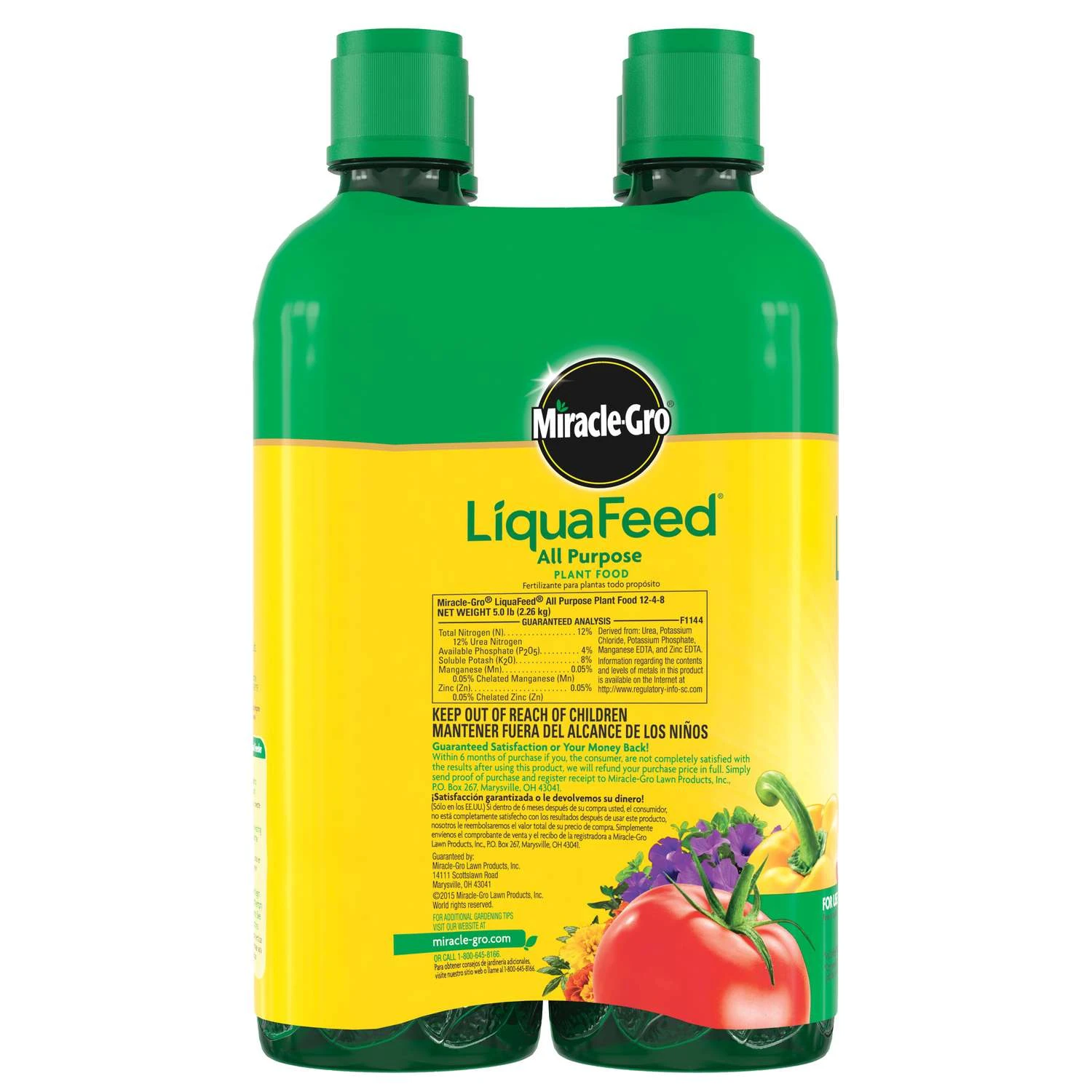 Miracle-Gro LiquaFeed Liquid All Purpose Plant Food 16 Oz - Image 4