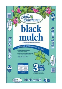 Jolly Gardener Slate Black Mulch 3 Cu Ft