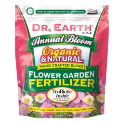Dr. Earth Annual Bloom Organic Granules Marigold, Daylilies Plant Food 4 Lb