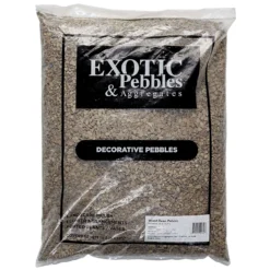 Exotic Pebbles & Aggregates Brown Deco Pebbles 20 Lb