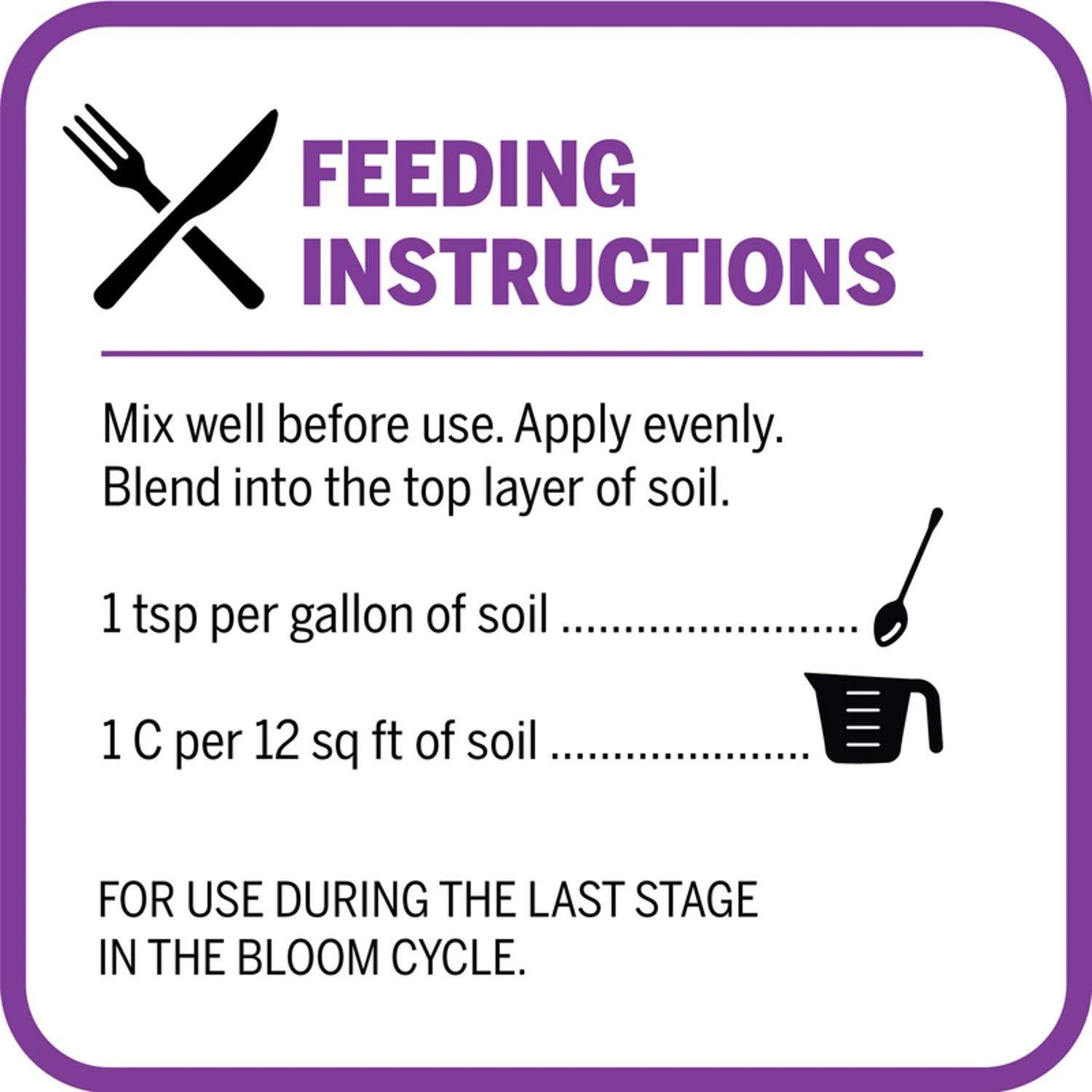 Mother Earth Power Flower Flowers/Fruits/Vegetables 1-8-6 Plant Fertilizer 4.4 Lb - Image 4