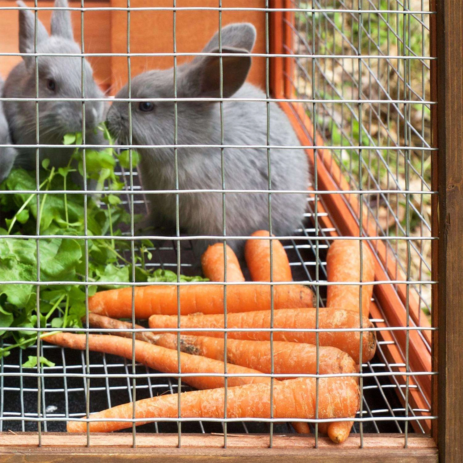 IronRidge 24 In. H X 15 Ft. L Galvanized Steel Welded Wire Fence 1 In. - Image 6