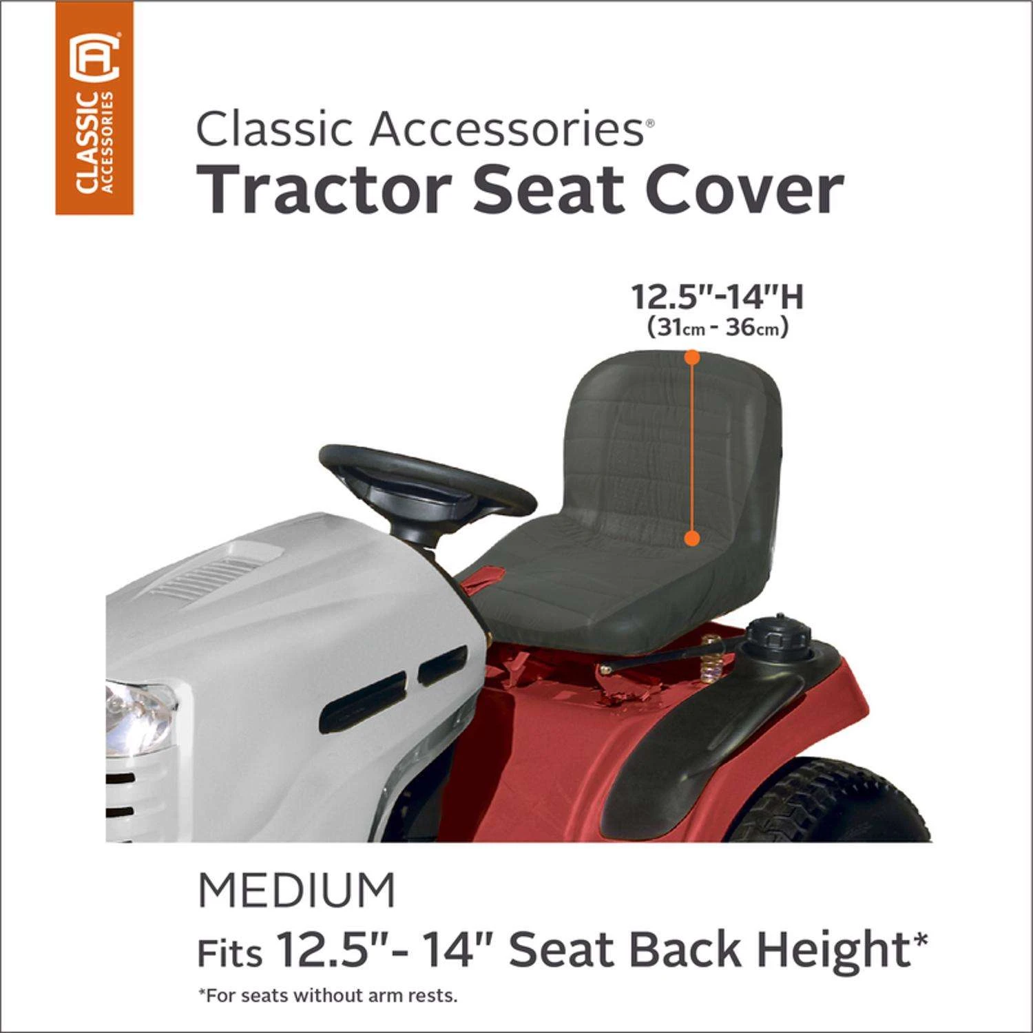 Classic Accessories Lawn Tractor Seat Cover 1 Pk - Image 2