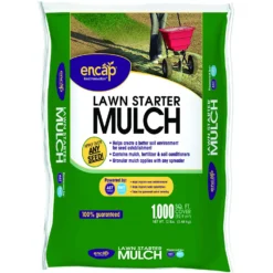 Encap Lawn Starter Green Mulch