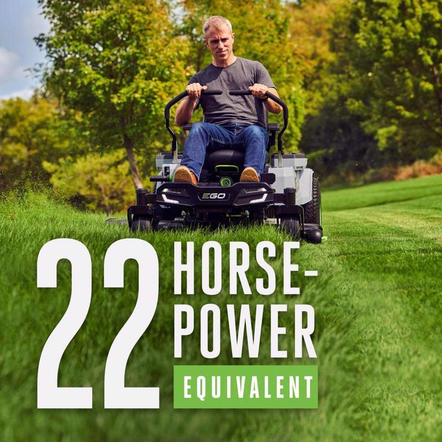 EGO Power+ Z6 ZT4204L 42 In. 56 V Battery Zero Turn Riding Mower Kit (Battery & Charger) W/ FOUR 10.0 AH BATTERIES - Image 5