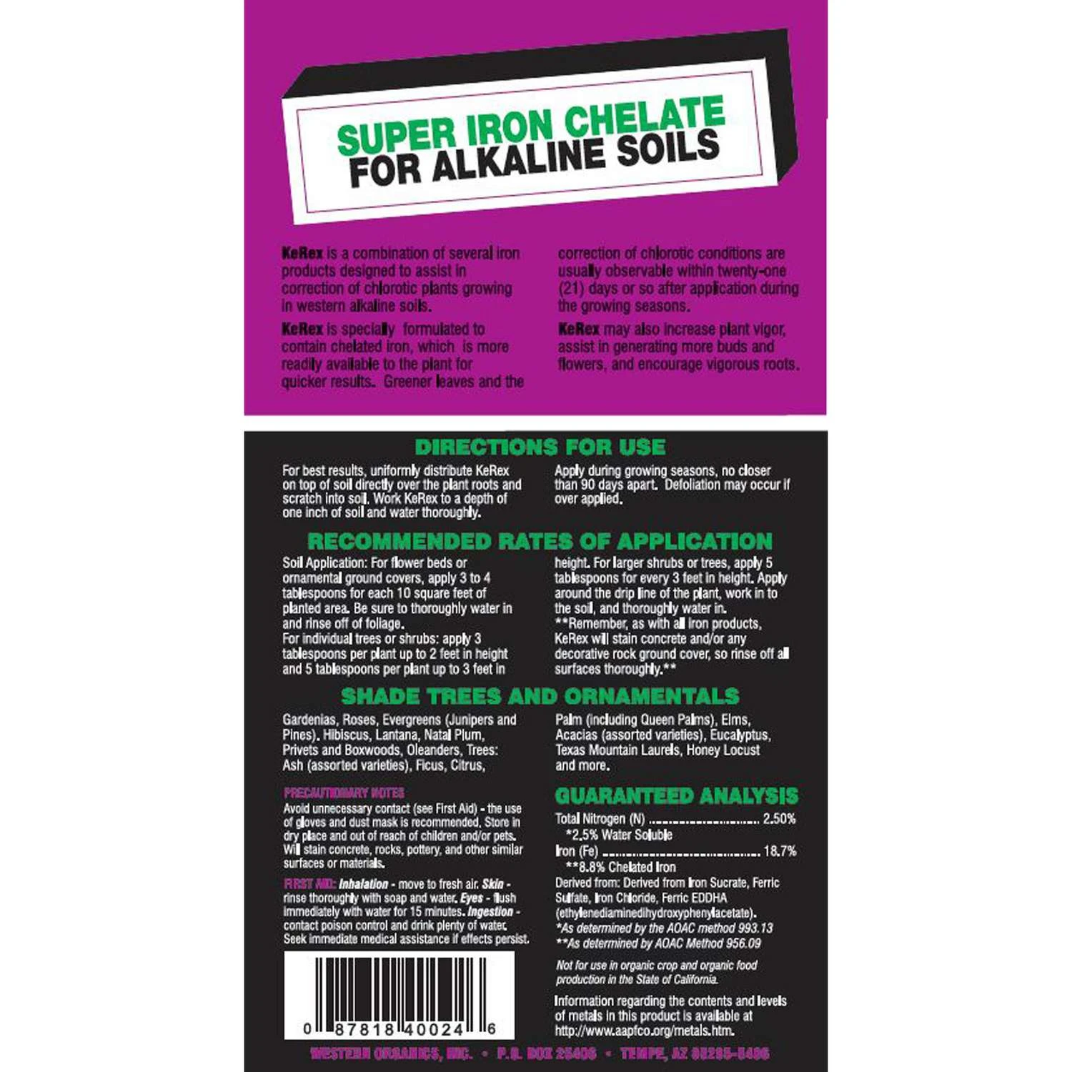 Arizona's Best Powder Plant Food 1.75 Lb - Image 2