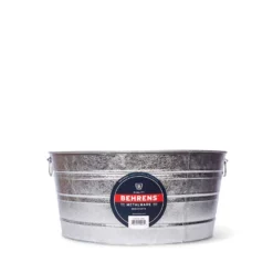 Behrens 17 Gal Galvanized Steel Tub Round