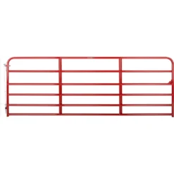 Tarter Steel Red Tube Gate