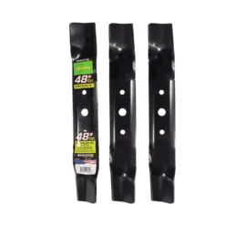 MaxPower 48 In. Standard Mower Blade Set For Riding Mowers 3 Pk