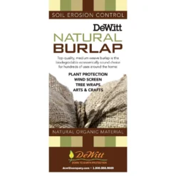 DeWitt Natural Burlap 3 Ft. W X 48 Ft. L Burlap Landscape Fabric