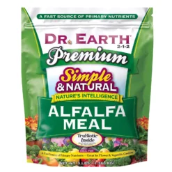 Dr. Earth Pure & Natural Organic Granules Roses Alfalfa Meal Plant Food 3 Lb