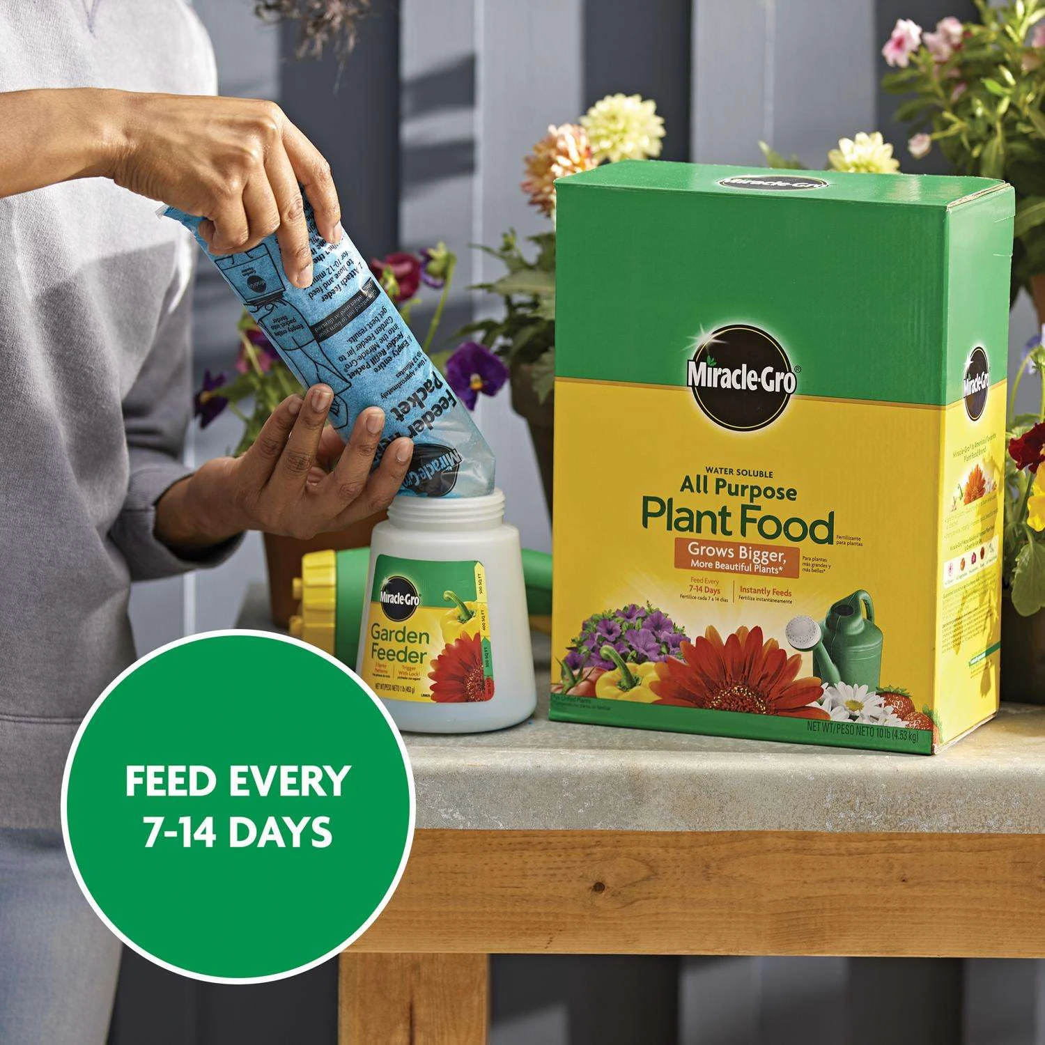 Miracle-Gro Granules All Purpose Plant Food 10 Lb - Image 9