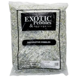 Exotic Pebbles & Aggregates Jade Deco Pebbles 20 Lb