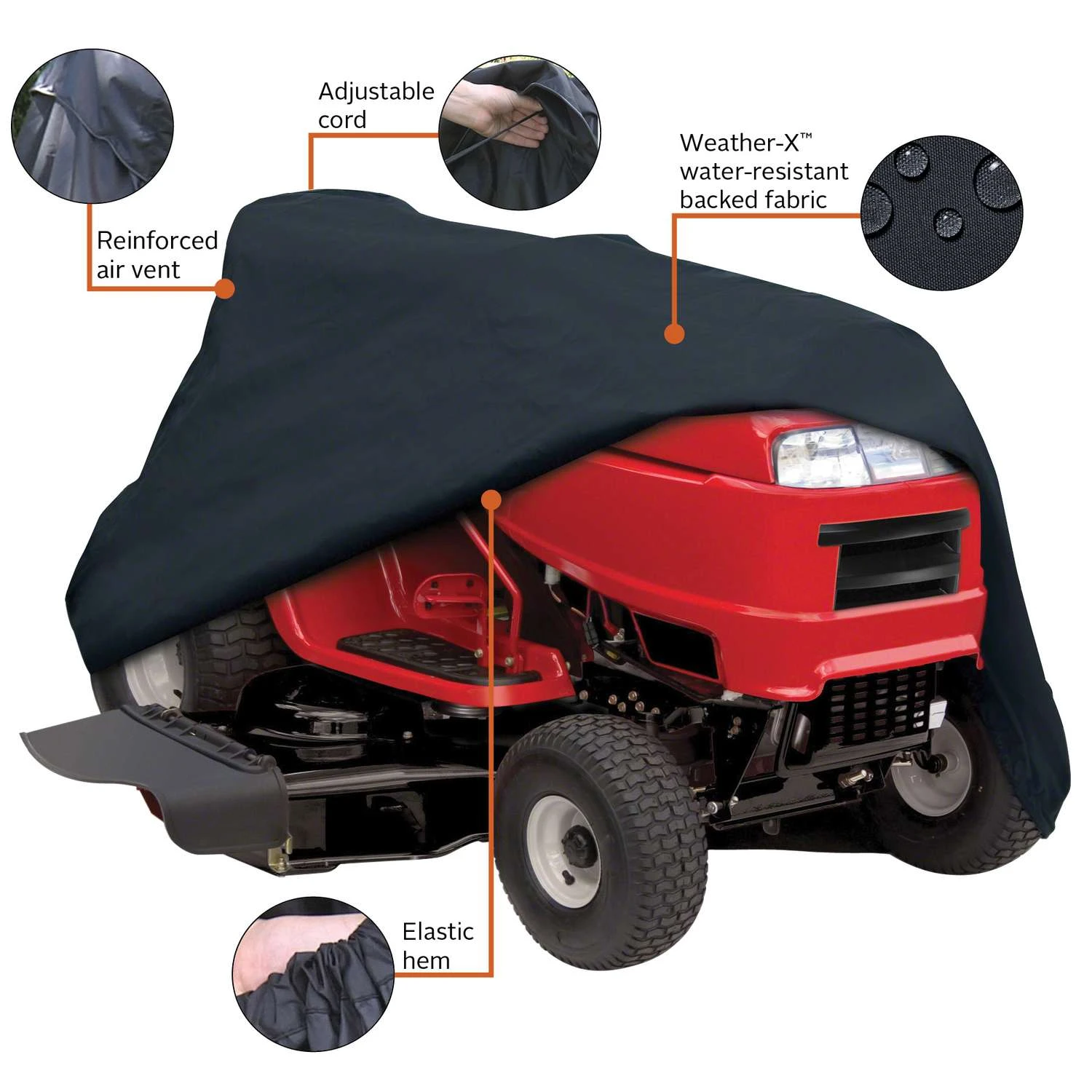 Classic Accessories Lawn Tractor Cover 1 Pk - Image 2