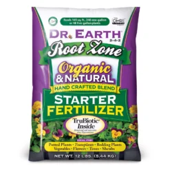 Dr. Earth Root Zone Organic All Purpose 2-4-2 Plant Fertilizer 12 Lb