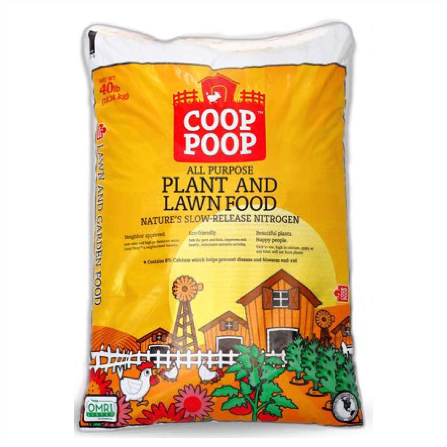 Coop Poop Organic 2-4-3 Plant Fertilizer 40 Lb