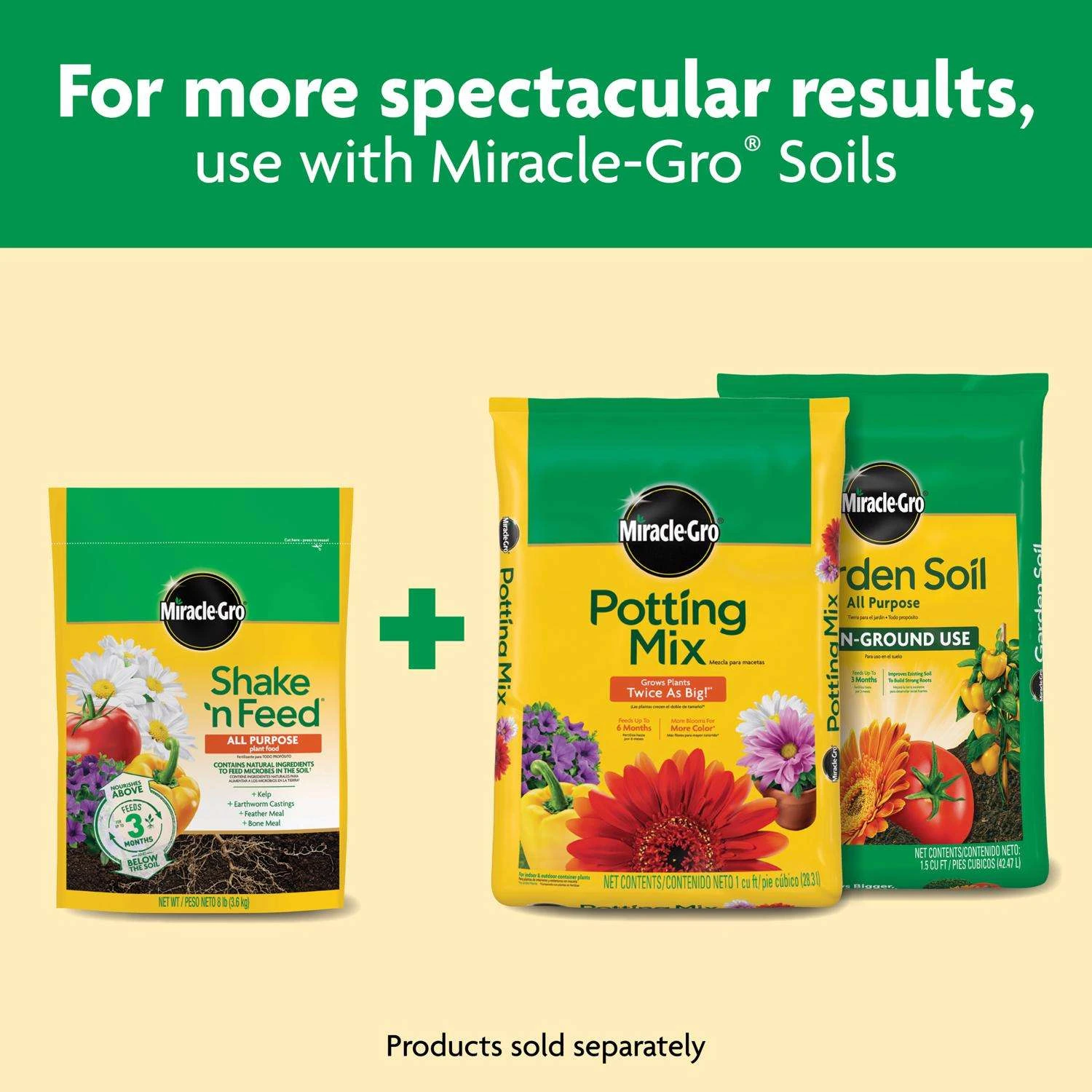 Miracle-Gro Shake 'n Feed Granules All Purpose Plant Food 8 Lb - Image 10