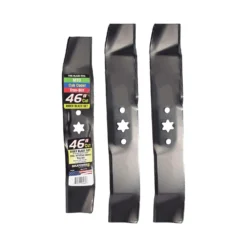 MaxPower 46 In. Mulching Mower Blade Set For Riding Mowers 3 Pk