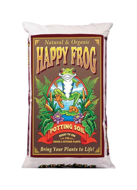 FoxFarm Happy Frog Organic Flower And Plant Potting Soil 2 Cu Ft