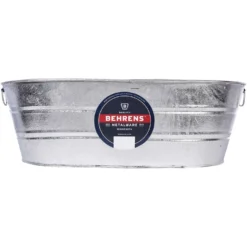 Behrens 16 Gal Steel Tub Oval