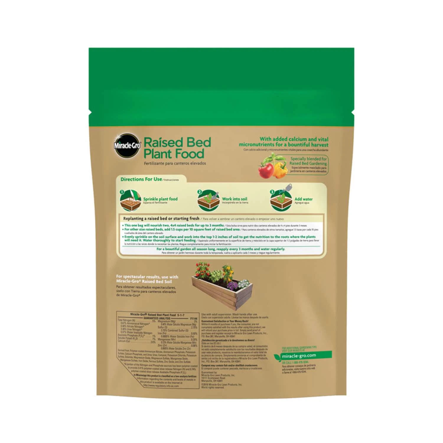 Miracle-Gro Organic Granules Plant Food 2 Lb - Image 2