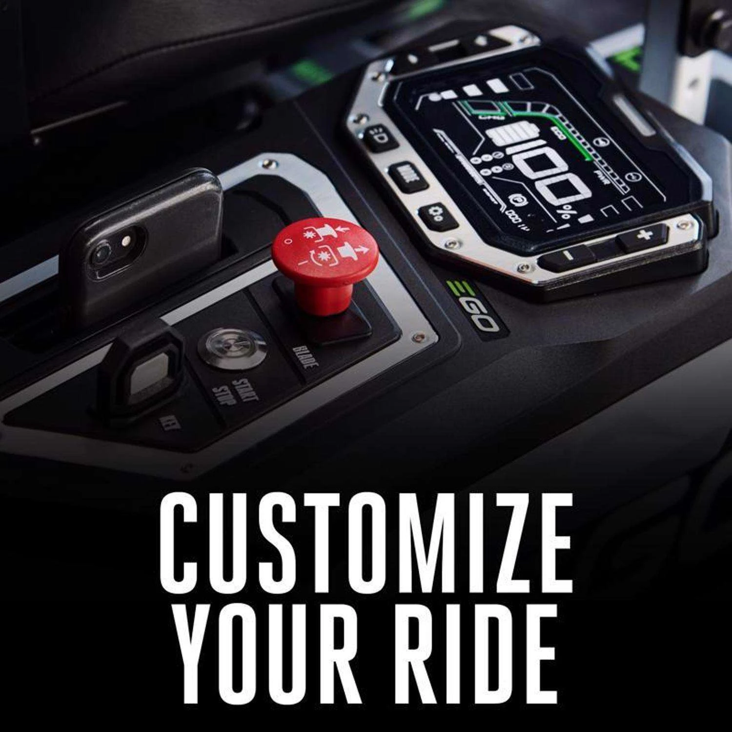 EGO Power+ Z6 ZT4204L 42 In. 56 V Battery Zero Turn Riding Mower Kit (Battery & Charger) W/ FOUR 10.0 AH BATTERIES - Image 8