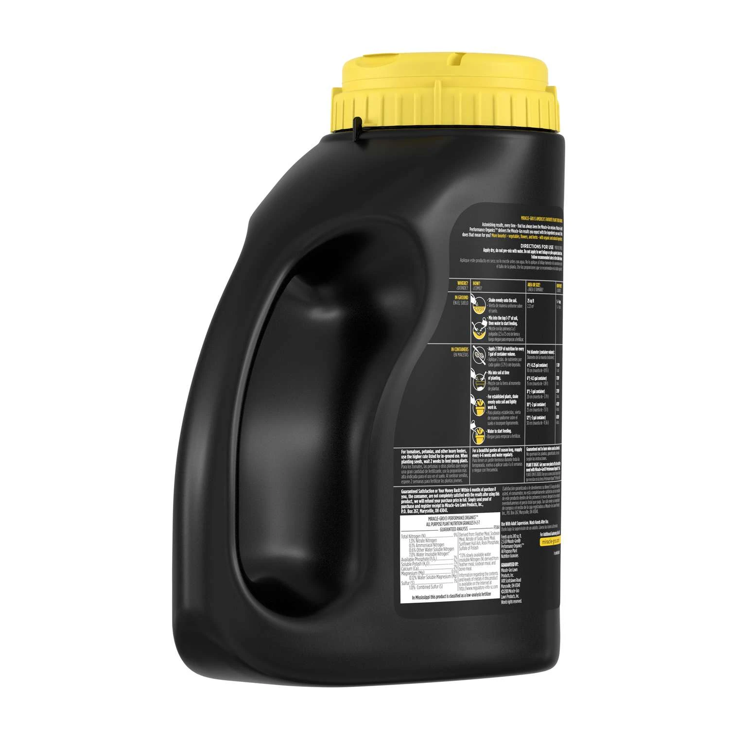 Miracle-Gro Performance Organics Organic Granules Plant Food 2.5 Lb - Image 7