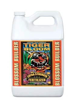 FoxFarm Tiger Bloom Organic Liquid Extra Strength Fertilizer Plant Food 1 Gal