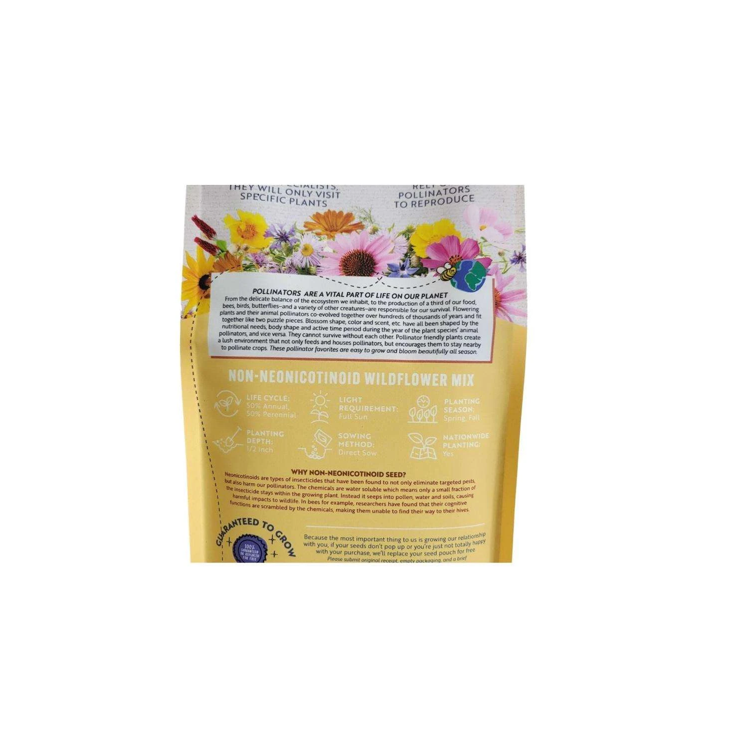 Buzzy Seeds Wildflower Mix Seeds 1 Pk - Image 2