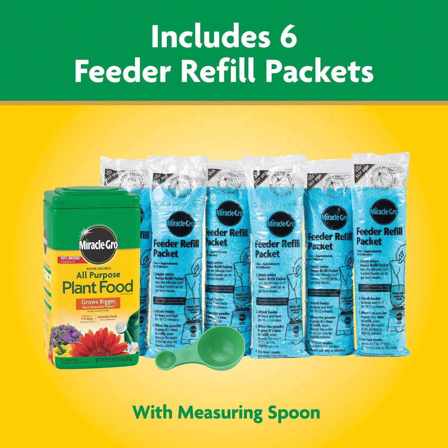 Miracle-Gro Granules All Purpose Plant Food 5.5 Lb - Image 2