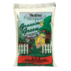 Medina Growing Green Organic Granules All Purpose Plant Food 40 Lb