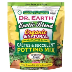 Dr. Earth Exotic Blend Organic Cacti And Succulent Potting Mix 8 Qt